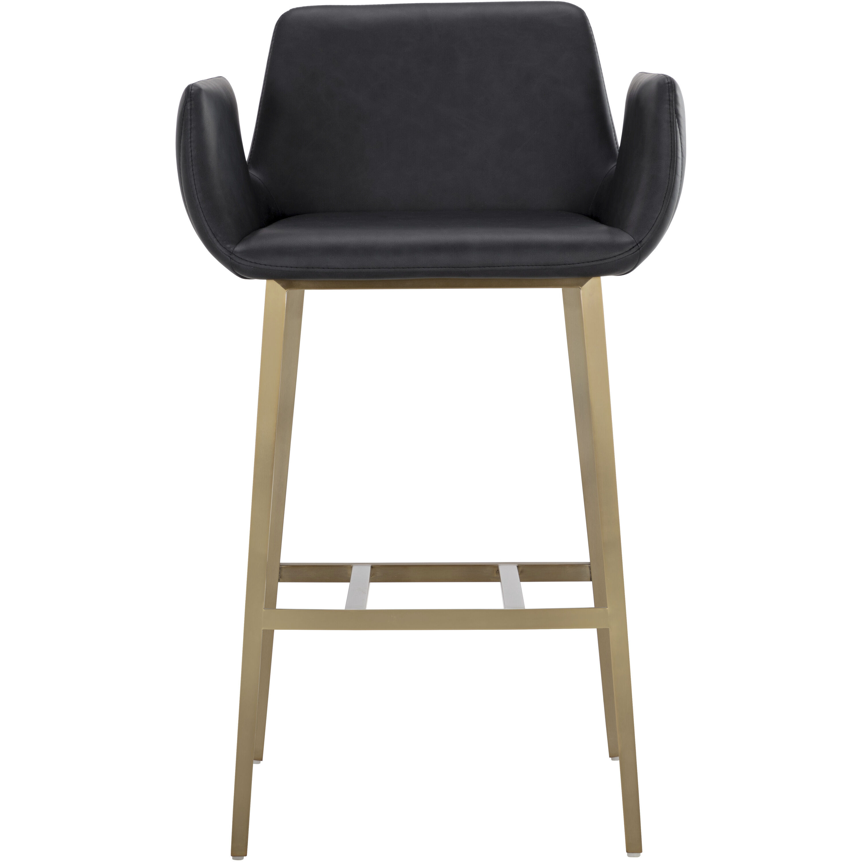Lucano 40 inch Bravo Black Barstool